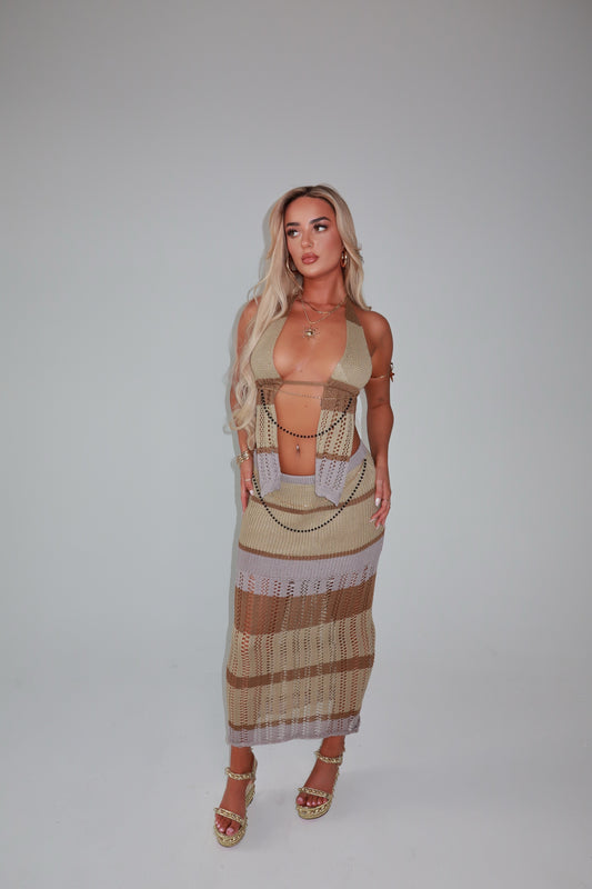 Savannah Maxi skirt set